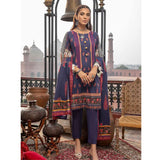 Salina Digital Khaddar Printed 3 Pcs Un-Stitched Suit V-1 - 6, Women, 3Pcs Shalwar Suit, Regalia Textiles, Chase Value