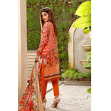 Zavia Digital Printed Lawn 3 Piece Un-Stitched Suit - 07, Women, 3Pcs Shalwar Suit, Fairdeal Textiles, Chase Value