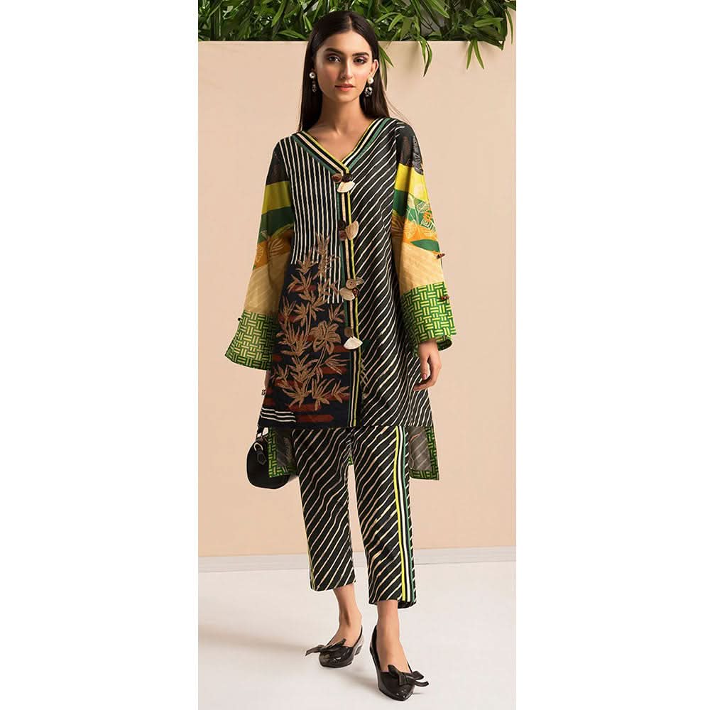 BIN HAMEED Printed Embroidered unstitched 3pc Suit V-8, Women, 3Pcs Shalwar Suit, Rana Arts, Chase Value