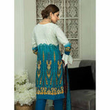 Zebtan Embroidered Cotton 3 Pieces Un-Stitched Suit Vol 01 - 08, Women, 3Pcs Shalwar Suit, Rujhan Textiles, Chase Value