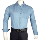 Men's Business Casual Shirt - Blue, Men, Shirts, Chase Value, Chase Value