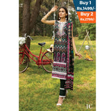 Anum Classic Printed Lawn 3 Pcs Un-Stitched Suit Vol 3 - 1-C, Women, 3Pcs Shalwar Suit, Al-Zohaib Textiles, Chase Value