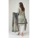 Regalia Printed Lawn 3 Piece Un-Stitched Suit - 01, Women, 3Pcs Shalwar Suit, Regalia Textiles, Chase Value
