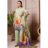 Halime Sultan Digital Printed Lawn 3Pcs Unstitched Suit V1 - 10, Women, 3Pcs Shalwar Suit, Halime Sultan, Chase Value