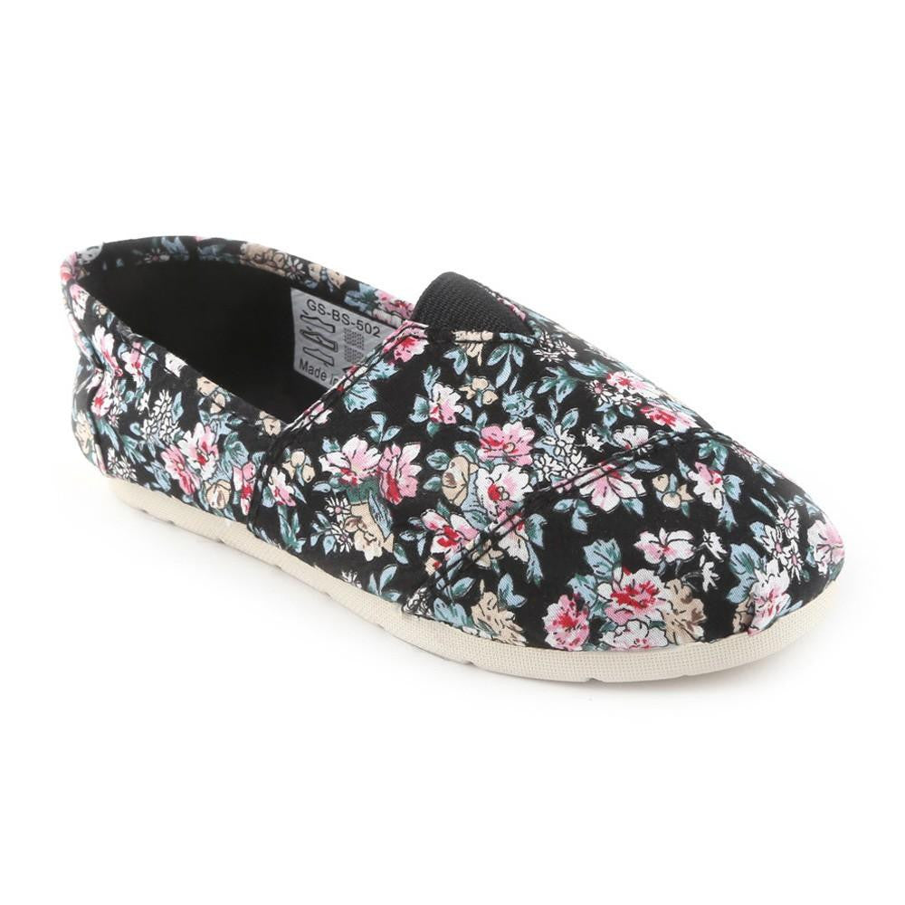 Girls Toms (BS-502) - Black - test-store-for-chase-value