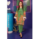Anchal Digital Printed Masoori Un-Stitched Kurti - 10, Women, Unstitched Kurti, Ulfat Textile, Chase Value