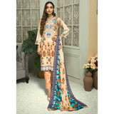 Zebtan Embroidered Cotton 3 Pieces Un-Stitched Suit Vol 01 - 11, Women, 3Pcs Shalwar Suit, Rujhan Textiles, Chase Value