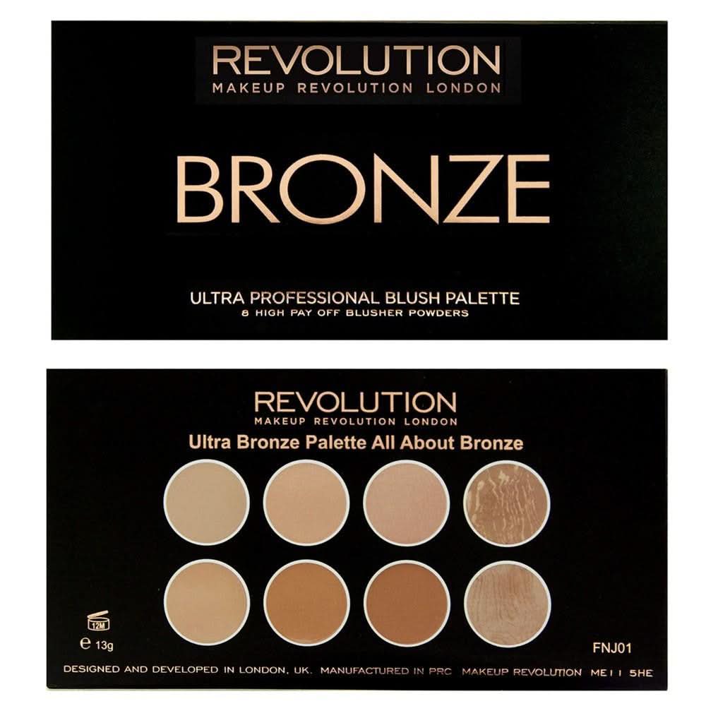 Makeup Revolution Blush & Contour Palette All About Bronze - test-store-for-chase-value