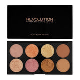 Makeup Revolution Blush Palette Golden Sugar 2 Rose Gold - test-store-for-chase-value
