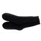 Knit Line Cotton Socks - Black - test-store-for-chase-value