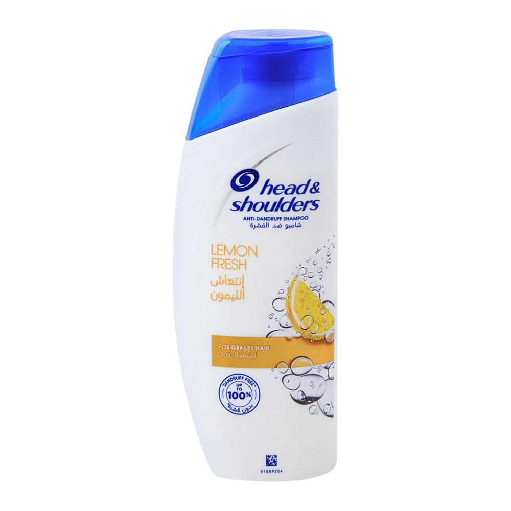 Head & Shoulders Shampoo 185ml - Lemon Fresh, Shampoo & Conditioner, Head & Shoulders, Chase Value