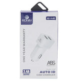 Auto ID Dual USB Car Charger R-411 - 2.4A, Home & Lifestyle, Mobile Charger, Chase Value, Chase Value