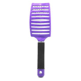 Hair Brush FT007 - Purple, Beauty & Personal Care, Brushes And Combs, Chase Value, Chase Value