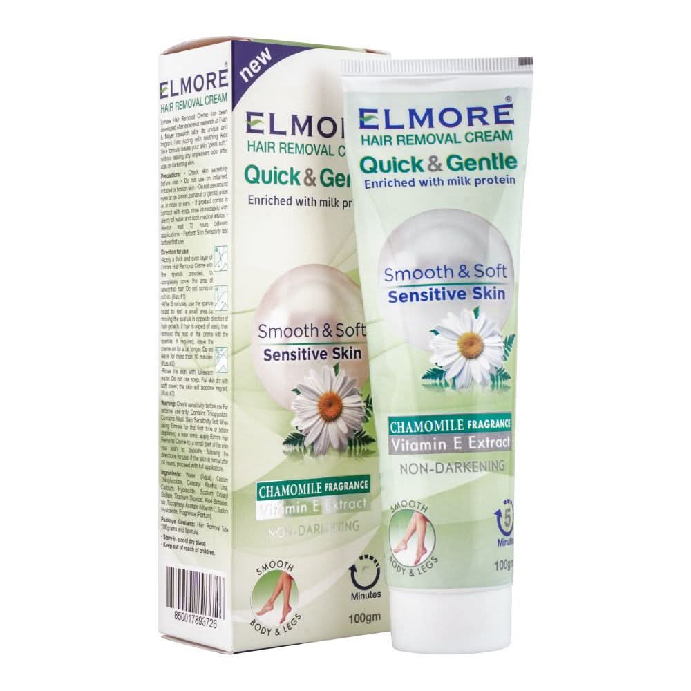 Elmore Hair Removal Cream - 25ml, Hair Removal, Chase Value, Chase Value