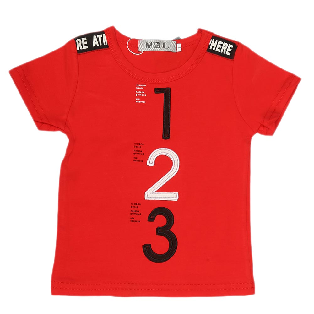 Newborn Boys T-Shirt - Red, Kids, NB Boys Shirts And T-Shirts, Chase Value, Chase Value