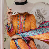 VS Daman Printed Un-Stitched Suit - 212B, Women, 3Pcs Shalwar Suit, VS Textiles, Chase Value