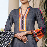 VS Daman Printed Lawn 3 Pcs Un-Stitched Suit Vol 2 - 1301-A, Women, 3Pcs Shalwar Suit, VS Textiles, Chase Value