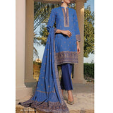VS Daman Printed Lawn 3 Pcs Un-Stitched Suit Vol 2 - 1302-B, Women, 3Pcs Shalwar Suit, VS Textiles, Chase Value