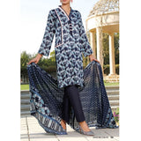 VS Daman Printed Lawn 3 Pcs Un-Stitched Suit Vol 2 - 1316-A, Women, 3Pcs Shalwar Suit, VS Textiles, Chase Value