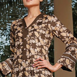 VS Daman Printed Lawn 3 Pcs Un-Stitched Suit Vol 2 - 1316-B, Women, 3Pcs Shalwar Suit, VS Textiles, Chase Value