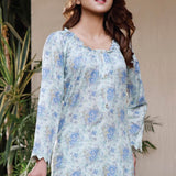 VS Daman Printed Lawn 3 Pcs Un-Stitched Suit Vol 3 - 1317-B, Women, 3Pcs Shalwar Suit, VS Textiles, Chase Value