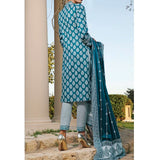 VS Daman Printed Lawn 3 Pcs Un-Stitched Suit Vol 2 - 1320-D, Women, 3Pcs Shalwar Suit, VS Textiles, Chase Value