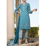 VS Daman Printed Lawn 3 Pcs Un-Stitched Suit Vol 2 - 1320-D, Women, 3Pcs Shalwar Suit, VS Textiles, Chase Value