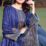 VS Daman Printed Lawn 3 Pcs Un-Stitched Suit Vol 3 - 1321-B, Women, 3Pcs Shalwar Suit, VS Textiles, Chase Value