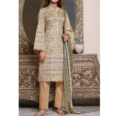 VS Daman Printed Lawn 3 Pcs Un-Stitched Suit Vol 3 - 1325-C, Women, 3Pcs Shalwar Suit, VS Textiles, Chase Value