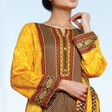 VS Daman Printed Lawn 3 Pcs Un-Stitched Suit Vol 2 - 1327-A, Women, 3Pcs Shalwar Suit, VS Textiles, Chase Value