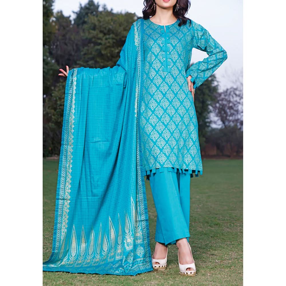 VS Daman Printed Lawn 3 Pcs Un-Stitched Suit Vol 3 - 1330-A, Women, 3Pcs Shalwar Suit, VS Textiles, Chase Value
