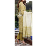 VS Daman Printed Lawn 3 Pcs Un-Stitched Suit Vol 3 - 1332-B, Women, 3Pcs Shalwar Suit, VS Textiles, Chase Value