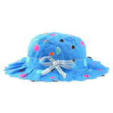 Girls Floppy Hat - Blue - test-store-for-chase-value