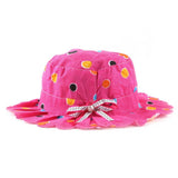 Girls Floppy Hat - Dark-Pink - test-store-for-chase-value