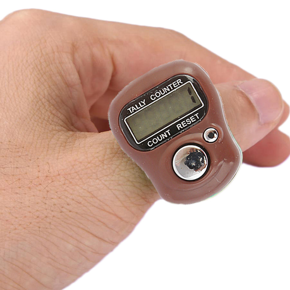 Digital Finger Counter - Brown, Home & Lifestyle, Accessories, Chase Value, Chase Value