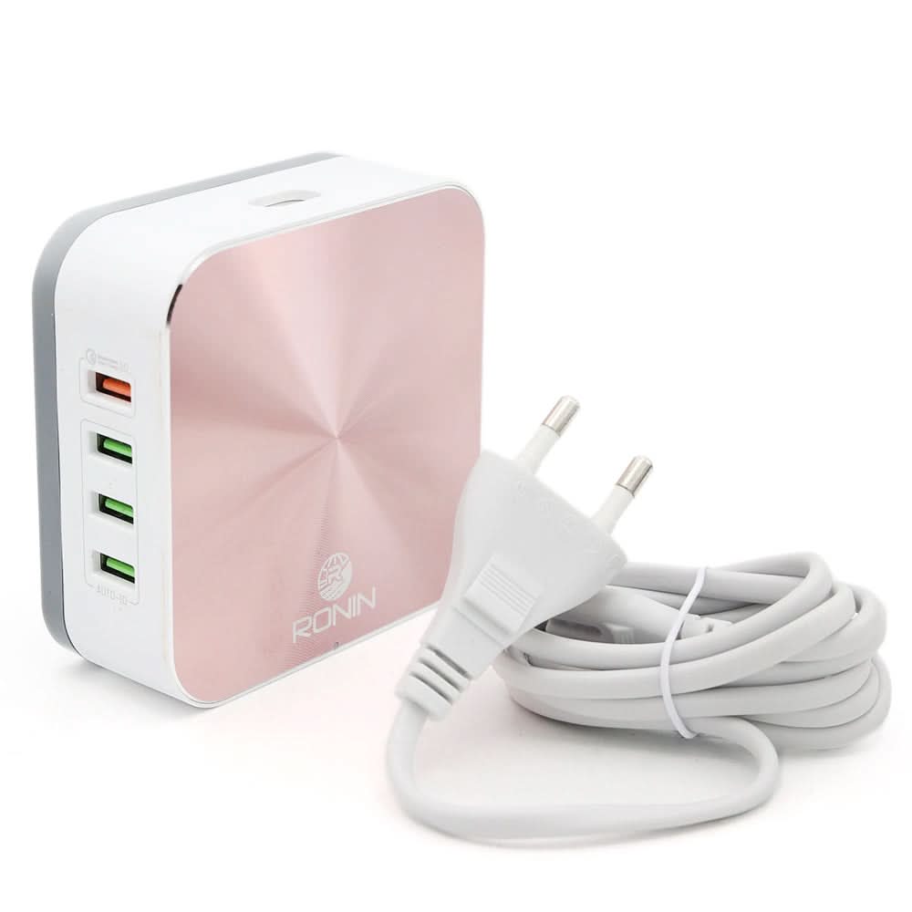 Ronin R-8800 Desktop Charger 8USB – Qualcomm Quick 3.0 - White, Home & Lifestyle, Mobile Charger, Ronin, Chase Value