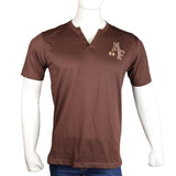 Men's T-Shirt - Dark Brown - test-store-for-chase-value
