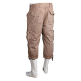 Men's 3Qtr Cargo Short - Beige - test-store-for-chase-value