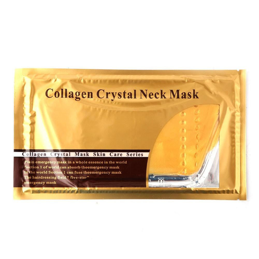 Collagen Crystal Neck Mask 35 gm - Golden - test-store-for-chase-value