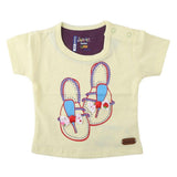 Newborn Girl's T-Shirt - Yellow - test-store-for-chase-value