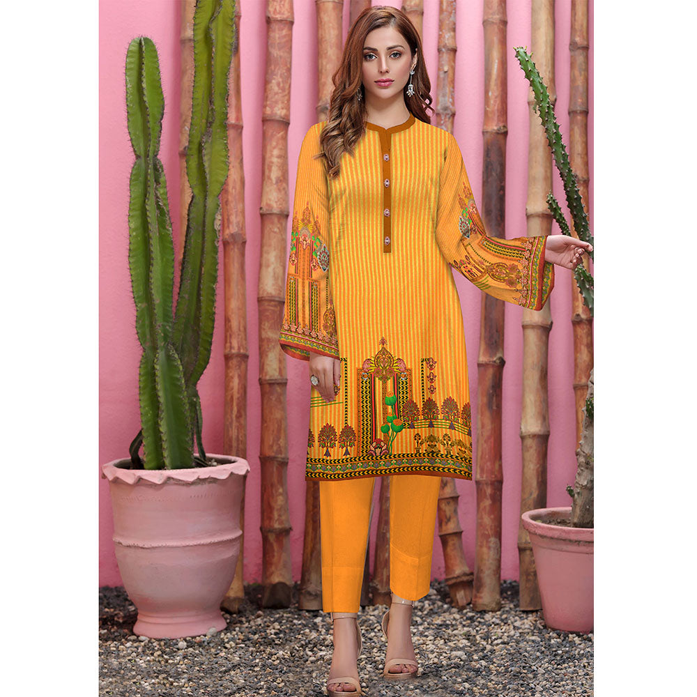 Anchal Digital Printed Masoori Un-Stitched Kurti - 14, Women, Unstitched Kurti, Ulfat Textile, Chase Value