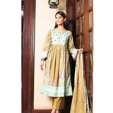 Cotrina Printed Cotton 3 Piece Un-Stitched Suit - 15, Women, 3Pcs Shalwar Suit, Regalia Textiles, Chase Value