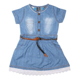 Girls Denim Top - Light Blue - test-store-for-chase-value
