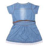 Girls Denim Top - Light Blue - test-store-for-chase-value