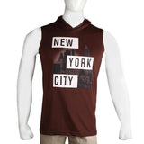Men's Hooded Sando - Dark Brown - test-store-for-chase-value