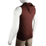 Men's Hooded Sando - Dark Brown - test-store-for-chase-value