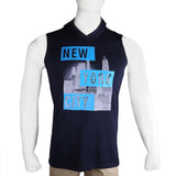 Men's Hooded Sando - Navy Blue - Navy/Blue - test-store-for-chase-value