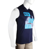 Men's Hooded Sando - Navy Blue - Navy/Blue - test-store-for-chase-value