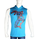 Men's Hooded Sando - Blue - test-store-for-chase-value