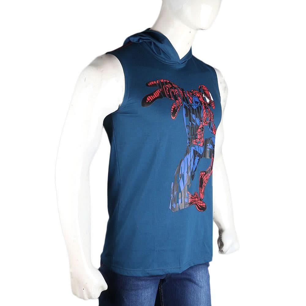 Men's Hooded Sando - Navy Blue - Navy/Blue - test-store-for-chase-value